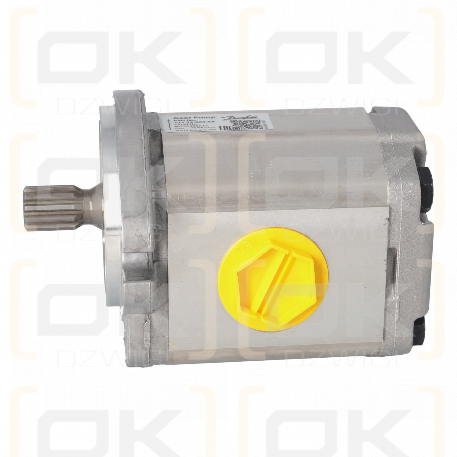 Hydraulische Zahnradpumpe Sauer Danfoss 111.22.063.0A SKP2/25S SC06.F 11